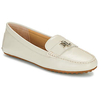 Sapatos Mulher Mocassins Polo Crt Pp-sneakers-low Top BARNSBURY-FLATS-DRIVER Branco