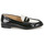 Sapatos Mulher Mocassins Lauren Ralph Lauren WYNNIE-FLATS-LOAFER Preto / Branco