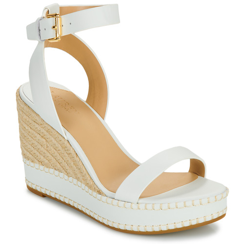 Sapatos Mulher Sandálias McQ Alexander McQueen HILARIE-ESPADRILLES-WEDGE Branco