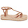 Sapatos Mulher Sandálias Lauren Ralph Lauren PAYTON-ESPADRILLES-FLAT Conhaque