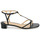 Sapatos Mulher Sandálias Shoes TOMS Alpargata 10017668 Black Black FALLON-SANDALS-FLAT SANDAL Preto