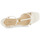 Sapatos Mulher Sandálias sculpted high heel sandals FALLON-SANDALS-FLAT SANDAL Branco