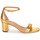 Sapatos Mulher Sandálias Lauren Ralph Lauren LOGAN-SANDALS-HEEL SANDAL Ouro