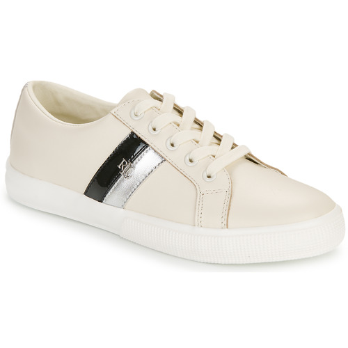 Sapatos Mulher Sapatilhas Moschino Cheap & CHIC JANSON II-SNEAKERS-LOW TOP LACE Creme