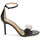 Sapatos Mulher Sandálias Lauren Ralph Lauren ALLIE FLOWER-SANDALS-HEEL SANDAL Preto / Branco