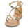 Sapatos Mulher Sandálias Les Tropéziennes par M Belarbi DAROZ Ouro