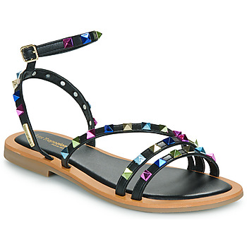 Sapatos Mulher Sandálias Toalha e luva de banho OKARI Preto / Multicolor