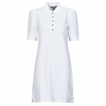 Textil Mulher Vestidos curtos Dungaree Bf Midi Dress Cg4114 CHACE-SHORT SLEEVE-CASUAL DRESS Branco