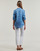 Textil Mulher camisas Lauren Ralph Lauren KARRIE-LONG SLEEVE-SHIRT Azul