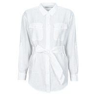 Textil Mulher camisas Lauren Ralph Lauren CHADWICK-LONG SLEEVE-SHIRT Branco