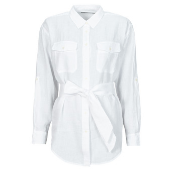 Textil Mulher camisas Heritage Crew Neck Graphic Tee CHADWICK-LONG SLEEVE-SHIRT Branco