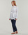 Textil Mulher camisas Dsquared2 logo bambi cotton sweatshirt CHADWICK-LONG SLEEVE-SHIRT Branco