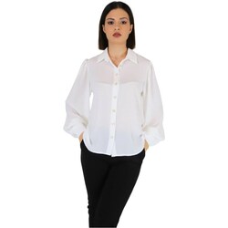 Textil Mulher camisas Zahjr 53538797 Branco
