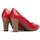 Sapatos Mulher Escarpim Wonders Macy Vermelho