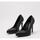 Sapatos Mulher Escarpim Krack GLOSSY Preto