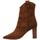 Sapatos Mulher Botas Krack VENITA Castanho