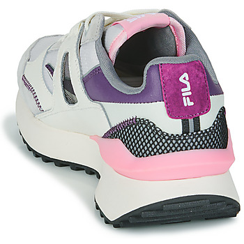 Elastic laces and velcro strap with Fila logo