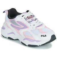 Sapatos Rapariga Sapatilhas Fila Grant CR-CW02 RAY TRACER KIDS Branco / Violeta / Rosa