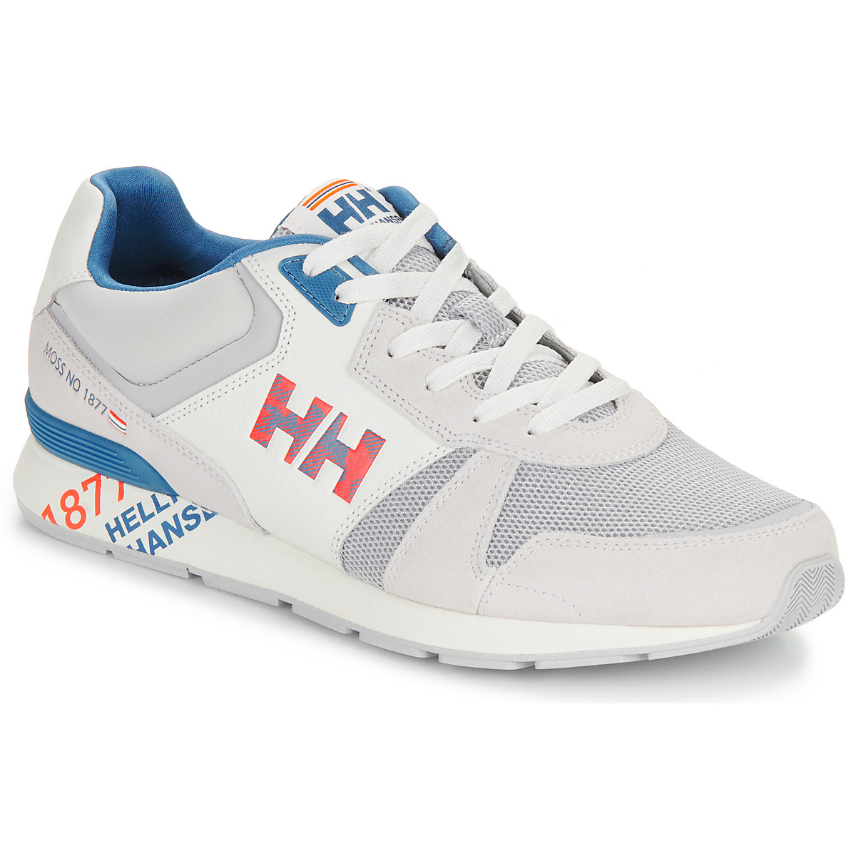 Sapatos Homem Sapatilhas Helly Hansen ANAKIN LEATHER 2 Cinza / Branco