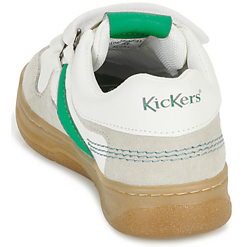 Kickers KALIDO Branco / Cinza / Verde
