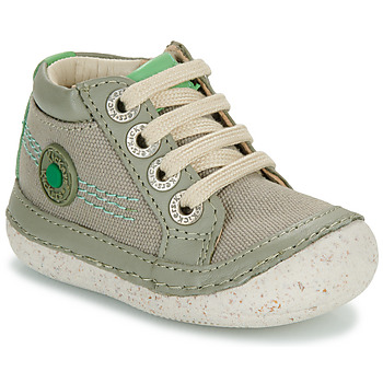 Sapatos Criança Polo Ralph Lauren Kickers SONISTREET Cáqui