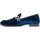 Sapatos Mulher Mocassins Poesie Veneziane JJA65-VELLUTO-BLUETTE Azul