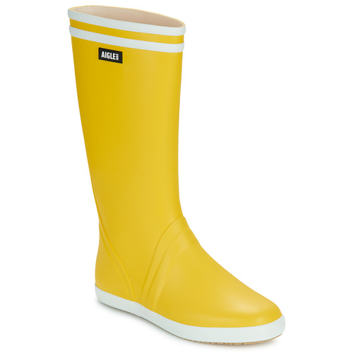 Sapatos Homem Raso: 0 cm Aigle GOELAND 2 Amarelo / Branco
