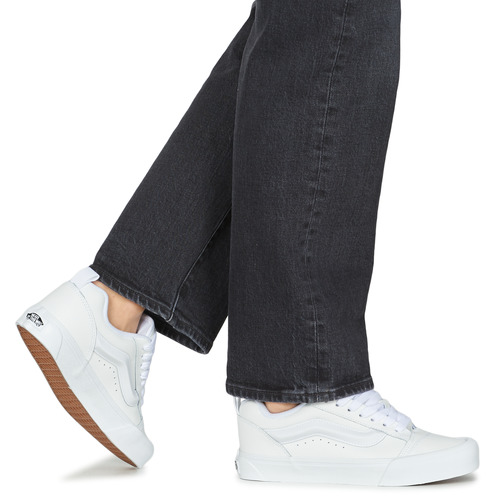 Vans Knu Skool LEATHER TRUE WHITE Branco
