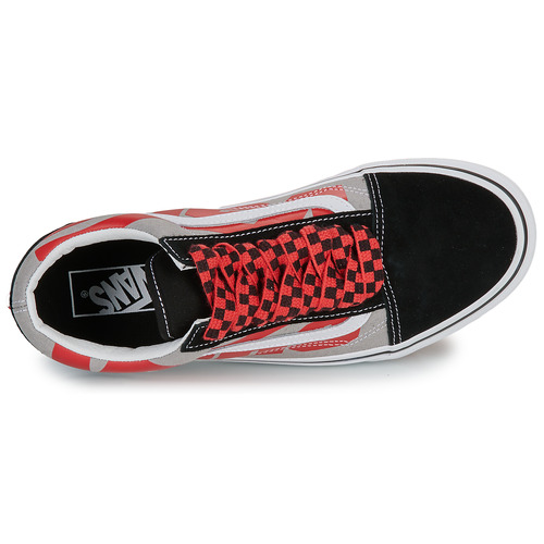Vans Old Skool Preto / Cinza / Vermelho