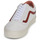 Sapatos Sapatilhas Vans Old Skool PREMIUM LEATHER RUSSET BROWN Branco / Bordô