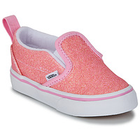 Sapatos Rapariga Slip on mte Vans TD Slip-On V GLITTER PINK Rosa / Glitter