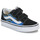 Sapatos Criança Sapatilhas Vert Vans Old Skool V PIXEL FLAME BLACK/BLUE Preto / Azul