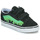 Sapatos Criança Sapatilhas Vans Old Skool V GLOW SLIME BLACK/GREEN Preto / Verde