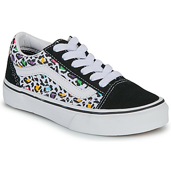 Sapatos Rapariga Sapatilhas and Vans UY Old Skool ANIMAL POP BLACK/MULTI Preto / Multicolor