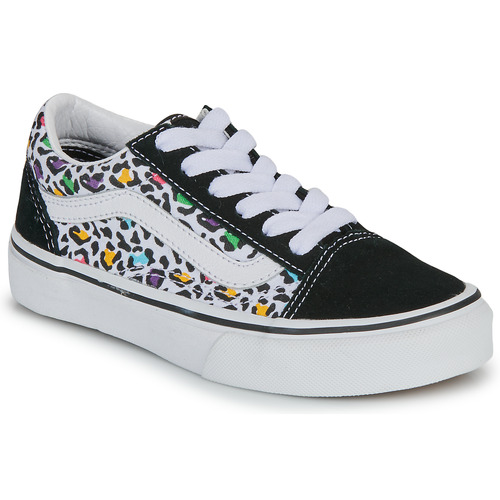 Sapatos Rapariga Sapatilhas Vans Theory UY Old Skool ANIMAL POP BLACK/MULTI Preto / Multicolor