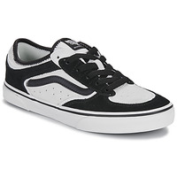 Sapatos Criança Sapatilhas Spctrm Vans JN Rowley Classic BLANC DE BLANC/BLACK Preto / Branco