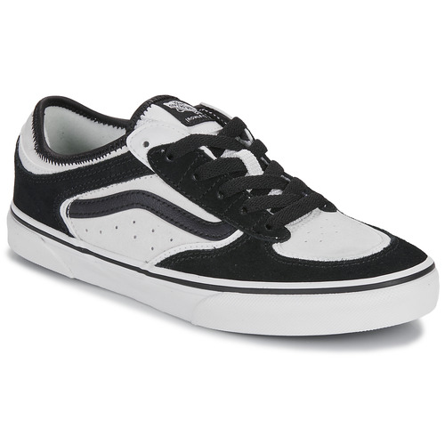 Sapatos Criança Sapatilhas t-shirt Vans JN Rowley Classic BLANC DE BLANC/BLACK Preto / Branco