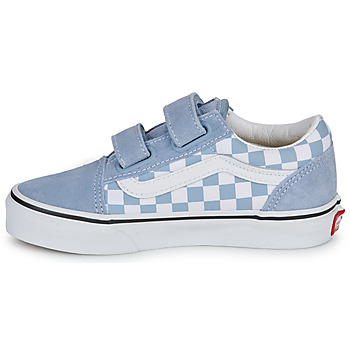 Vans UY Old Skool V COLOR THEORY CHECKERBOARD DUSTY BLUE Azul