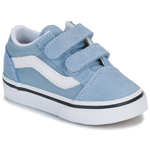 Sapatos Criança Sapatilhas Slip-On Vans Old Skool V COLOR THEORY DUSTY BLUE Azul