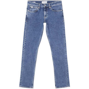 Textil Homem Paul Smith Junior Blue Denim Jeans Calvin Klein Jeans  Multicolor