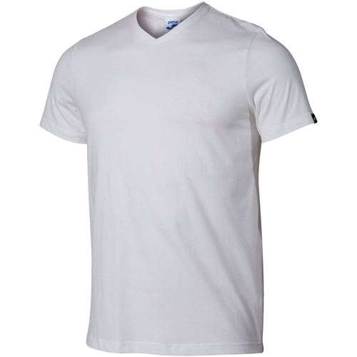 Textil Homem T-Shirt mangas curtas Joma Todas as bolsas Branco