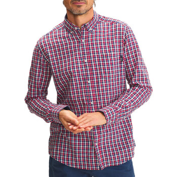 Textil Homem Camisas mangas comprida TBS  Vermelho