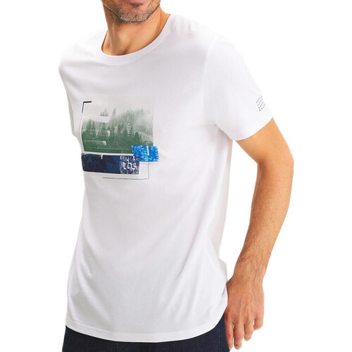 Textil Homem T-shirts con e Pólos TBS  Branco