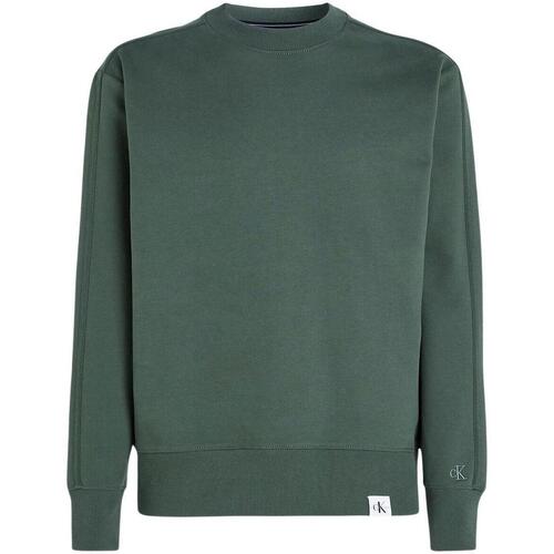 Textil Homem Sweats Calvin Klein Jeans  Verde