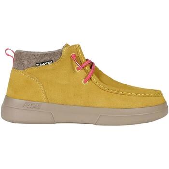 Sapatos Botas Walk In Pitas  Amarelo