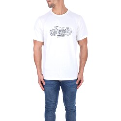 Textil Homem T-Shirt Polo mangas curtas Barbour MTS1201 MTS Branco