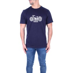 Textil Homem T-Shirt Polo mangas curtas Barbour MTS1201 MTS Azul