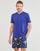 Textil Homem T-Shirt mangas curtas Polo Ralph Lauren T-SHIRT AJUSTE COL V EN COTON Azul
