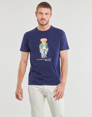 Polo Ralph Lauren fine-check cotton Shirt Kort Blu