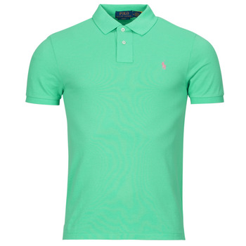 Textil Homem Jejia geometric button-down shirt Polo Ralph Lauren POLO AJUSTE SLIM FIT EN COTON BASIC MESH Verde